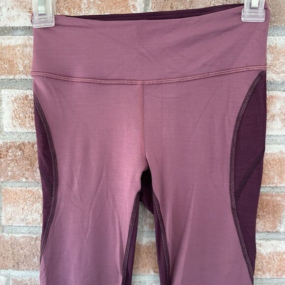 Outdoor Voices Move Free Tech Sweat Leggings Plum Mauve Purple XS - Picture 3 of 8